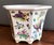 Vintage Chinoiserie Hexagonal Porcelain Planter For Sale - Image 11 of 12