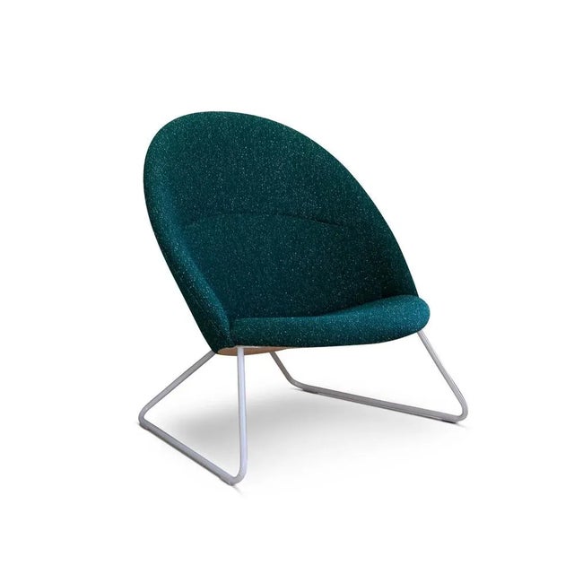 Green Dennie Chair by Nanna Ditzel & Jørgen Ditzel for One Collection For Sale - Image 6 of 10