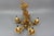 Italian Hollywood Regency Style Five-Light Chandelier in Gilt Metal, 1970s For Sale - Image 13 of 18