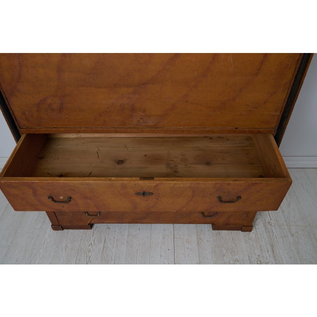 Antique Swedish Empire Country Secretary For Sale - Image 12 of 14