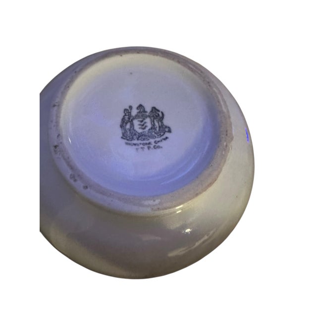 Ceramic Vintage Ironstone East Trenton Pottery Co. Washstand Pitcher For Sale - Image 7 of 9