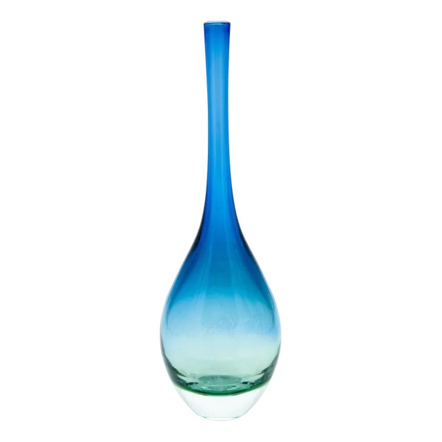 Vase by Ernest Gordon for Åfors Kristall, Sweden. 1950s For Sale