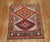 Textile Dramatic Large Scale 20th Century Antique Russian Karabagh Square Rug - 4'1" x 5' For Sale - Image 7 of 18