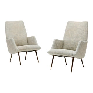 Carlo De Carli - Armchairs (Pair) c. 1955 For Sale