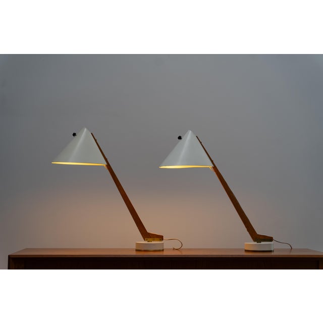 1950s B54 Table Lamps by Hans-Agne Jakobsson Ab Markaryd, 1950s, Set of 2 For Sale - Image 5 of 12