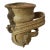 1970’s Vintage Brutalist Large Handmade Pottery Handled Vessel For Sale