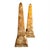 1970s Vintage Decorative Metal Obelisks, 1970, Set of 2 For Sale - Image 5 of 6