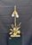Vintage Lamp in Bronze and Brass, 1970s For Sale - Image 4 of 15