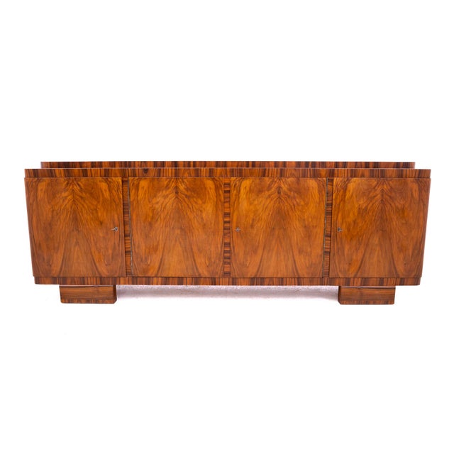 Art Deco Sideboard, Poland, 1940s For Sale - Image 6 of 11