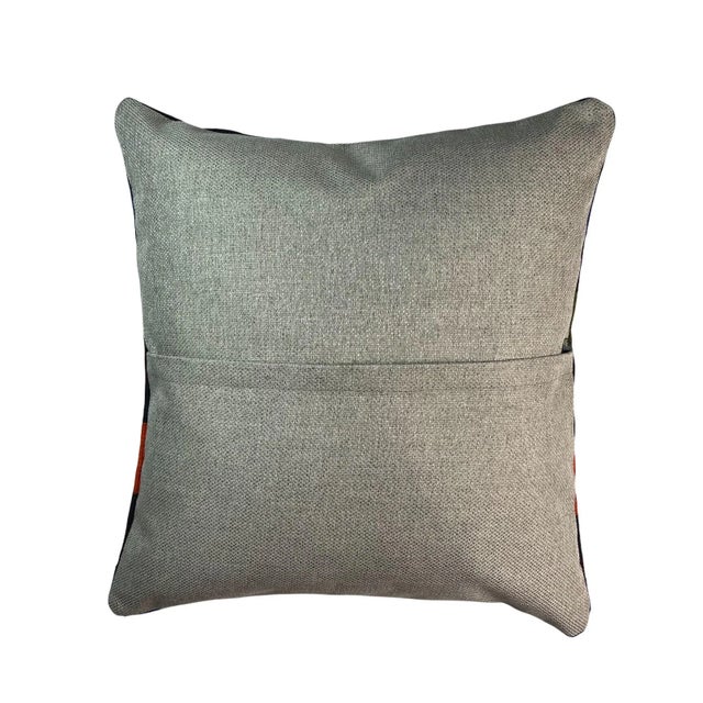 Turkish Kilim Cushion Cover For Sale - Image 3 of 11