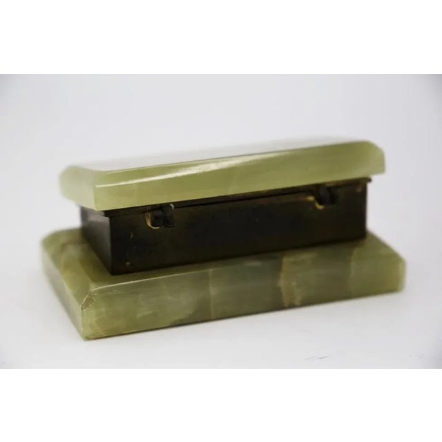 Beautiful parchment pill box designed in the 1950s of fine Italian manufacture. The pill box is small with a rectangular...