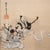Japanese Late 19th-Early 20th Century Japanese Woodblock Print, the Nunozarashi Dance For Sale - Image 3 of 5