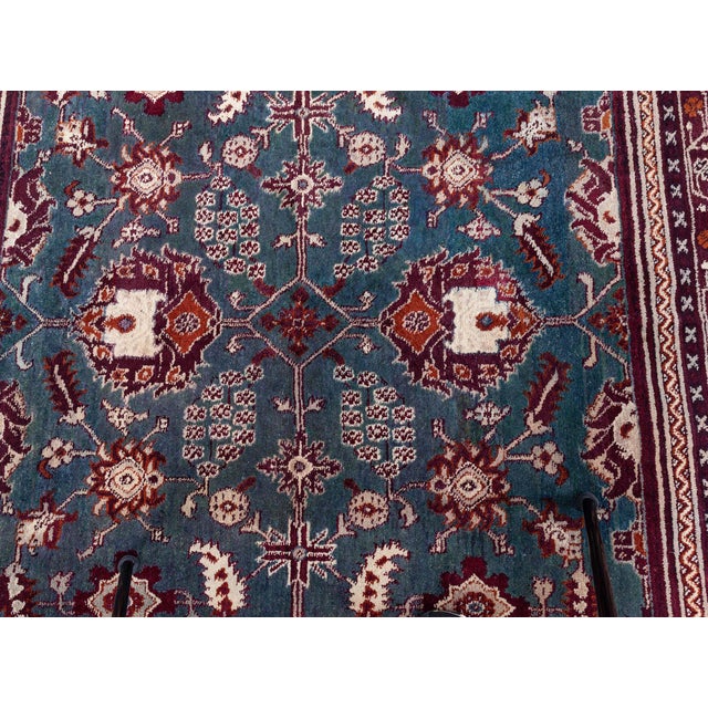 Indian Indian Amritsar Rug For Sale - Image 3 of 7