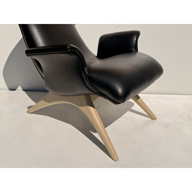 2010s Vladimir Kagan Ondine Lounge Chair For Sale - Image 5 of 12