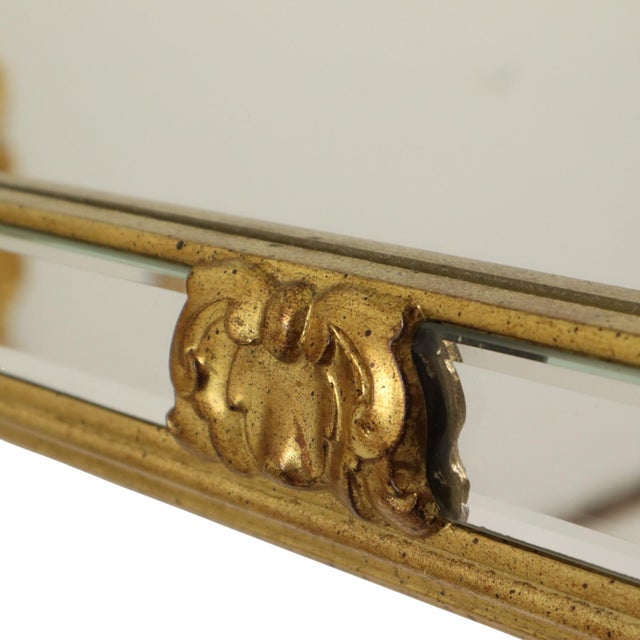 Large Vintage Hollywood Regency Mirror from Deknudt, 1970s For Sale - Image 16 of 18