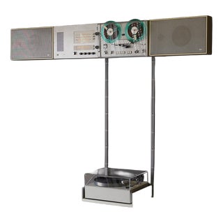 Wall Stereo System by Dieter Rams for Braun, Germany, 1960s For Sale