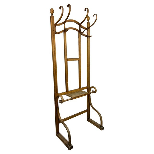 No.1082 Coat Rack attributed to J&J Kohn, 1890s For Sale - Image 14 of 14