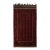 Rug & Kilim’s Baluch Tribal Scatter Rug in Crimson Red With Geometric Patterns For Sale