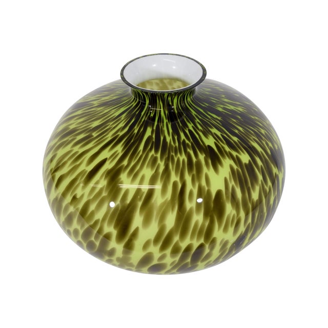 Mid-Century Glass Vase For Sale