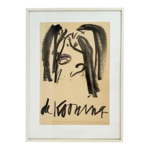 1965 Willem De Kooning Aspen Exhibition Poster