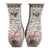 A Pair of Chinese Ceramic Vase Qing Dynasty Kangxi Marked Famille Verte Porcelain Square Vase Hand Painted Cloud and Dragons Pattern For Sale