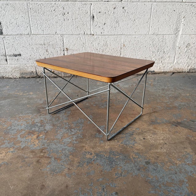 Rare Herman Miller rosewood veneer LTR. In 1996, Herman Miller released a limited edition of rosewood Eames LCW's and...