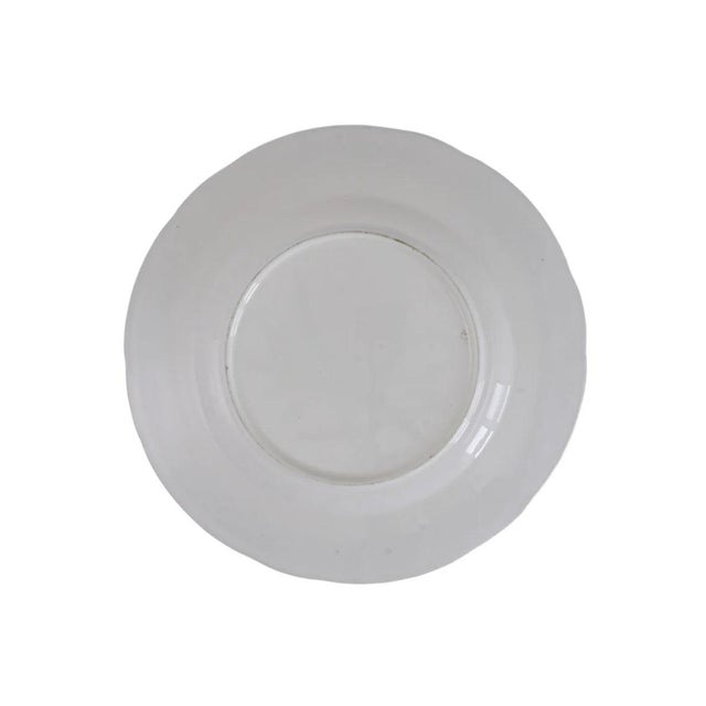 Ceramic 19th Century Minton Botanical Plates Jeweled Porcelain Turquoise Enamel - Set of 4 For Sale - Image 7 of 9