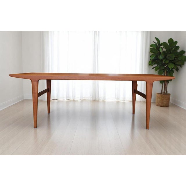 Mid-Century Modern Vintage Danish Coffee Table in Teak by Niels Otto Møller, 1960s For Sale - Image 3 of 18