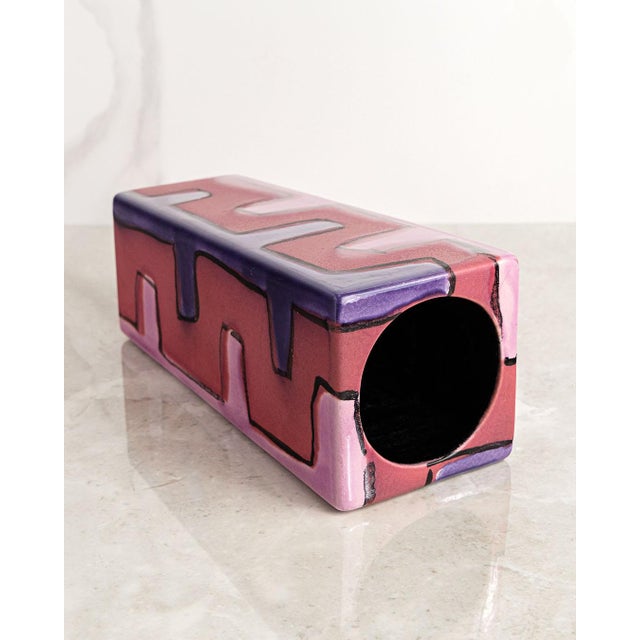 Vases from Carstens Tonnieshoff, 1980, Set of 2 For Sale - Image 4 of 9