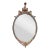Vintage Regency Gilt Tipped Swag Mirror For Sale