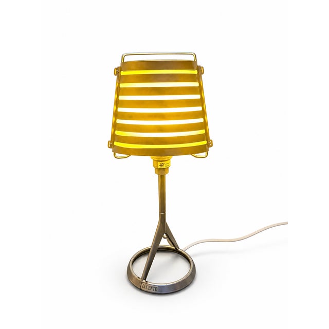 Cleto Bicolore Table Lamp by Roberto Favaretto for Lucente, 1980s For Sale - Image 4 of 11
