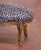 Mid-Century French Louis XV Style Walnut Footstool With Upholstered Seat For Sale In Dallas - Image 6 of 8