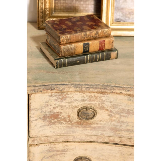 French 18th Century French Painted Commode Circa 1760 For Sale - Image 3 of 11