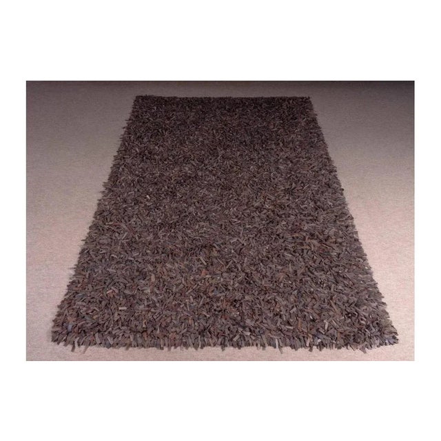 Sitap-Bilbao Rectangular Rug in Cowhide For Sale - Image 5 of 5