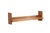 Mid-Century Modern Brutalist Wall Shelf in Oak, 1950s For Sale - Image 3 of 3