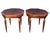 French Louis XVI Style Marquetry Side Tables, 1940, Set of 2 For Sale - Image 14 of 14