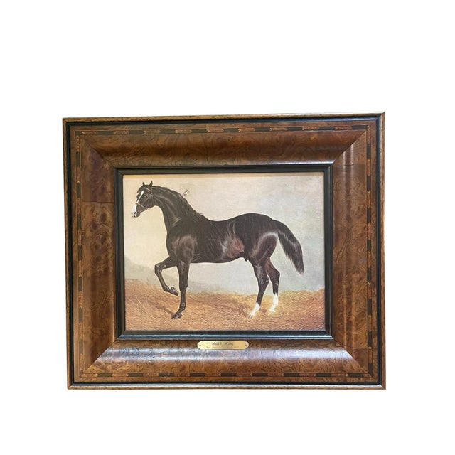 Realism Equestrian Art “Stable Mates” by Benjamin Herring Sr Denunzio Reproduction For Sale - Image 3 of 5