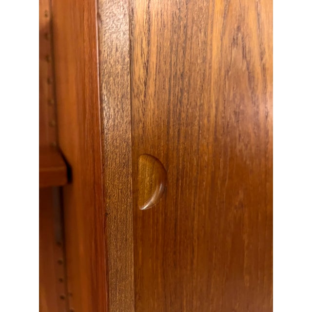 1960s Mid-Century Teak Wall Unit by Poul Cadovius, 1960s For Sale - Image 5 of 13