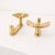 SE 314 Postmodern Brass Wall Hooks Coat Hangers by Ettore Sottsass, Italy, 1985 For Sale - Image 3 of 9