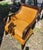 English Mid 20th Century British Colonial Style Woven Rattan Wingback Armchair For Sale - Image 3 of 10