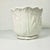 White 1970s Vintage Hollywood Regency Boho Chic Trompe L’Oeil Style Ceramic White Tulip Planter. For Sale - Image 8 of 16