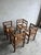 Brutalist Oak Armchairs, 1950s, Set of 4 For Sale - Image 9 of 11