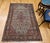 19th Century Persian Farahan Rug, Hand-Knotted Wool, Paisley Pattern, Pale Green & Navy, 4x6 For Sale - Image 4 of 18