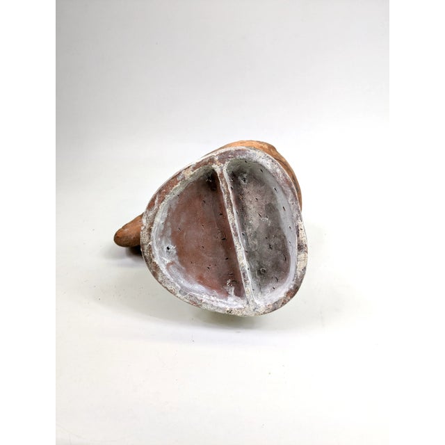 Ceramic 19th Century Antique Terra Cotta Rooster For Sale - Image 7 of 9