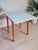 Wood Mid-Century Blue Formica Drop Leaf Table and Dining Chairs Set, 1960s, Set of 3 For Sale - Image 7 of 18
