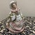 Ceramic Vintage Hand-Painted Porcelain Victorian Lady Figurine For Sale - Image 7 of 8