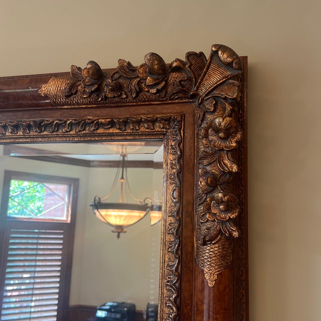 English 1990s Immaculate Framed Beveled Mirror For Sale - Image 3 of 5