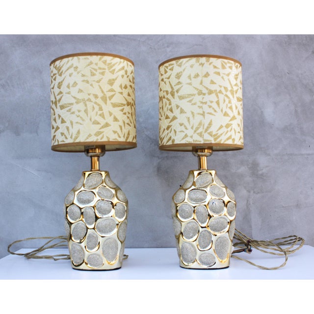 Hollywood Regency Italian Table Lampos, Set of 2 For Sale - Image 10 of 10