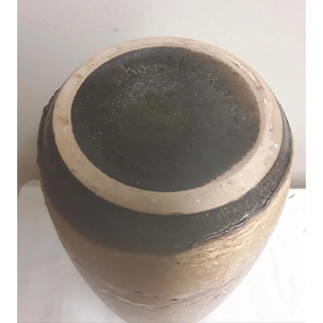 Vintage German Ceramic Vase by Scheurich, 1980s For Sale - Image 4 of 5