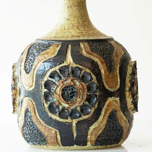 Figurative Flower Floor or Table Lamp attributed to R. Houben, 1970s For Sale - Image 3 of 8